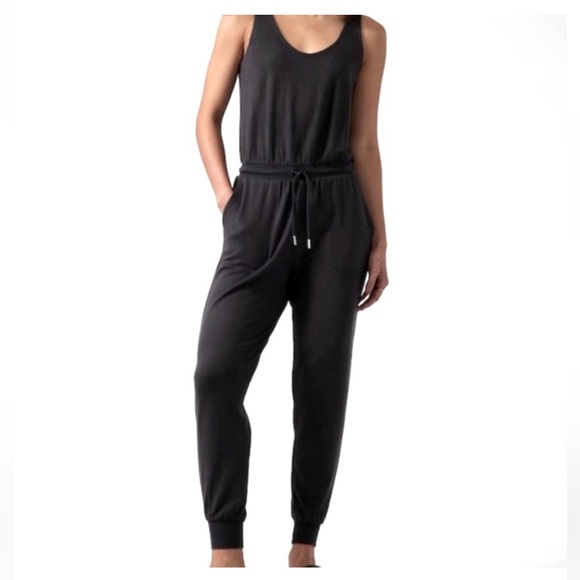 Athleta Balance Jumpsuit. Medium tall. NWT. Black - Picture 1 of 5